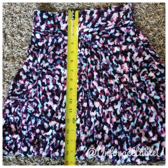 Decree printed skater skirt size XS - Picture 6 of 8